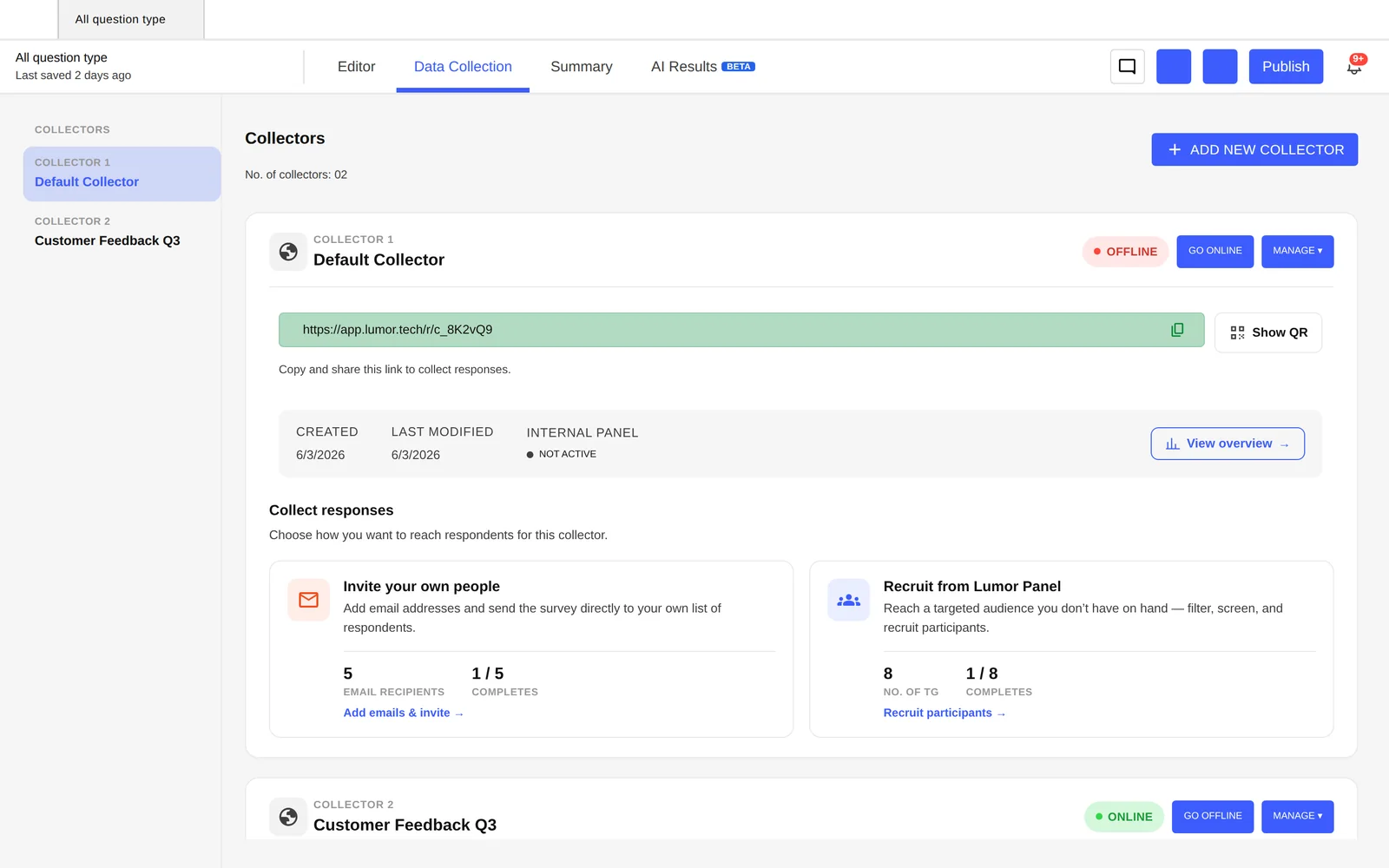 Recruit your audience