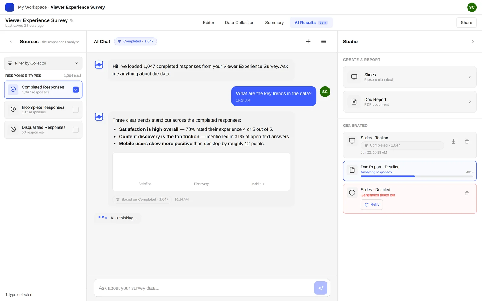 Ask Your Data Anything: Using AI Chat in Lumor